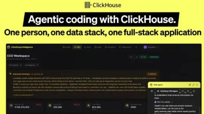 Agentic Coding + ClickHouse: 1人1栈1应用,AI全栈几天搞定