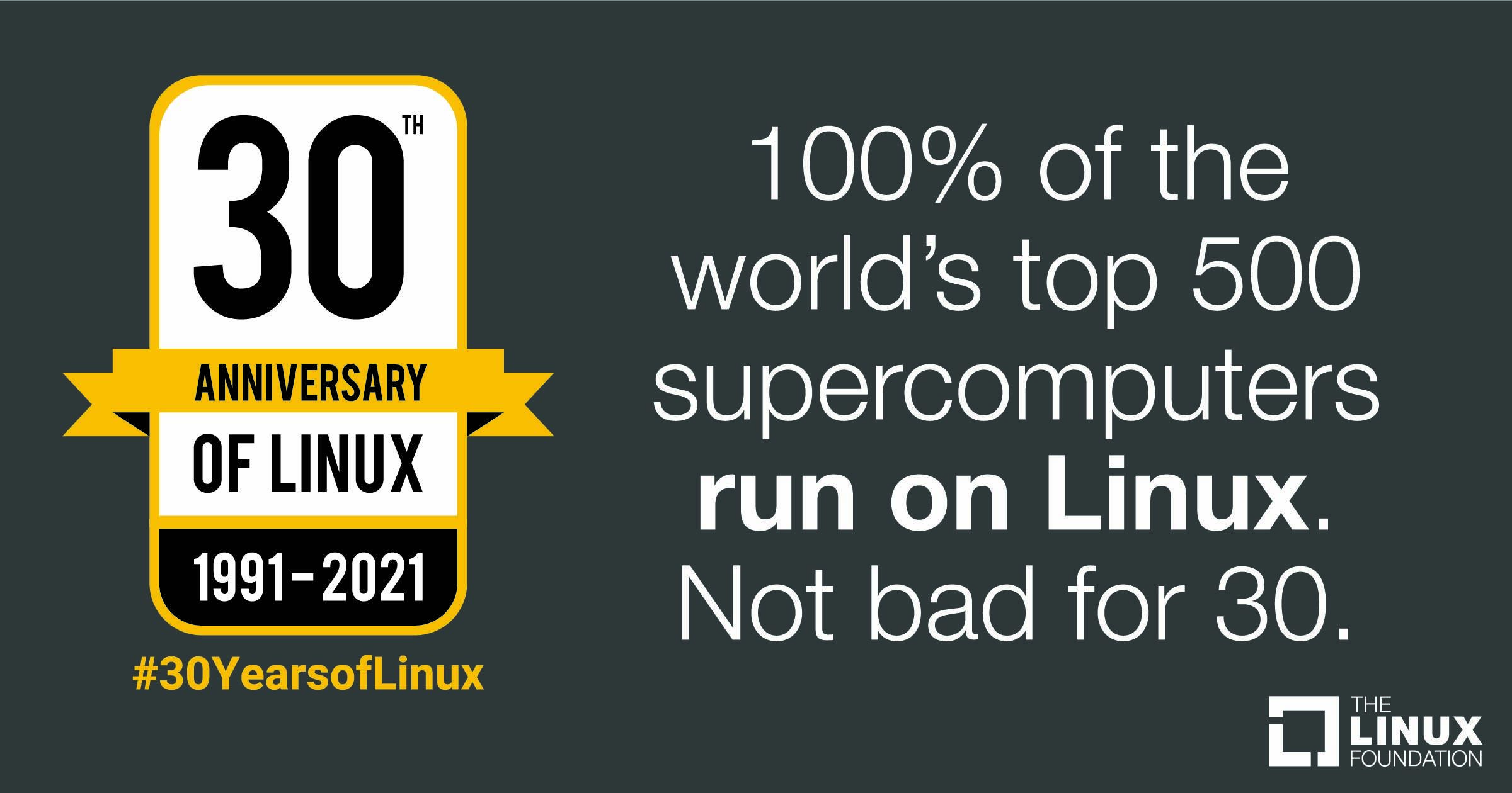 Linux 30 岁生日快乐！从个人兴趣到改变世界的操作系统内核