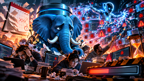 PostgreSQL 19 发不出来？AI“找茬”太快，人类修Bug的速度跟不上了