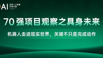 70强项目观察之具身未来：机器人走进现实世界，关键不只是完成动作