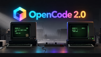 OpenCode 2.0 正式发布：一次“重大改造”，旧插件全部报废