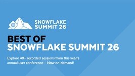 Snowflake Summit 26 精选视频