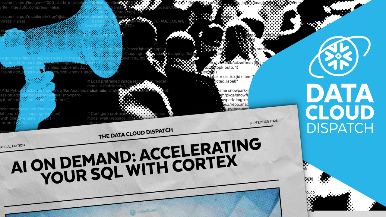 Al on Demand:使用 Cortex 加速您的 SQL | 技术实践