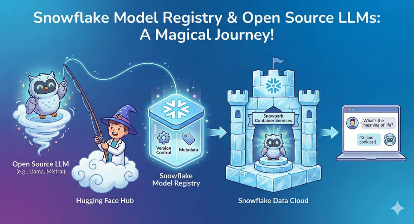 Snowflake 模型注册表——在 Snowflake 数据云与 AI 云自建部署 LLM 的便捷工具 | 技术实践
