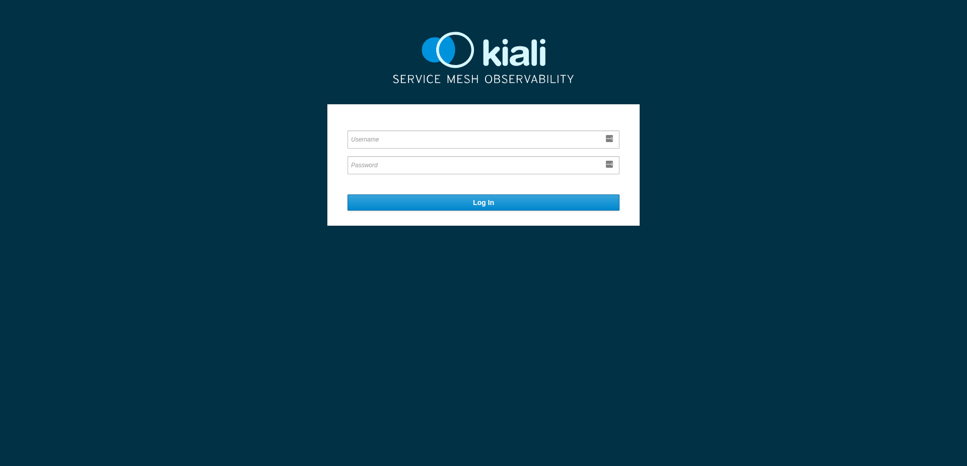 使用 Kiali 观察您的服务窗格