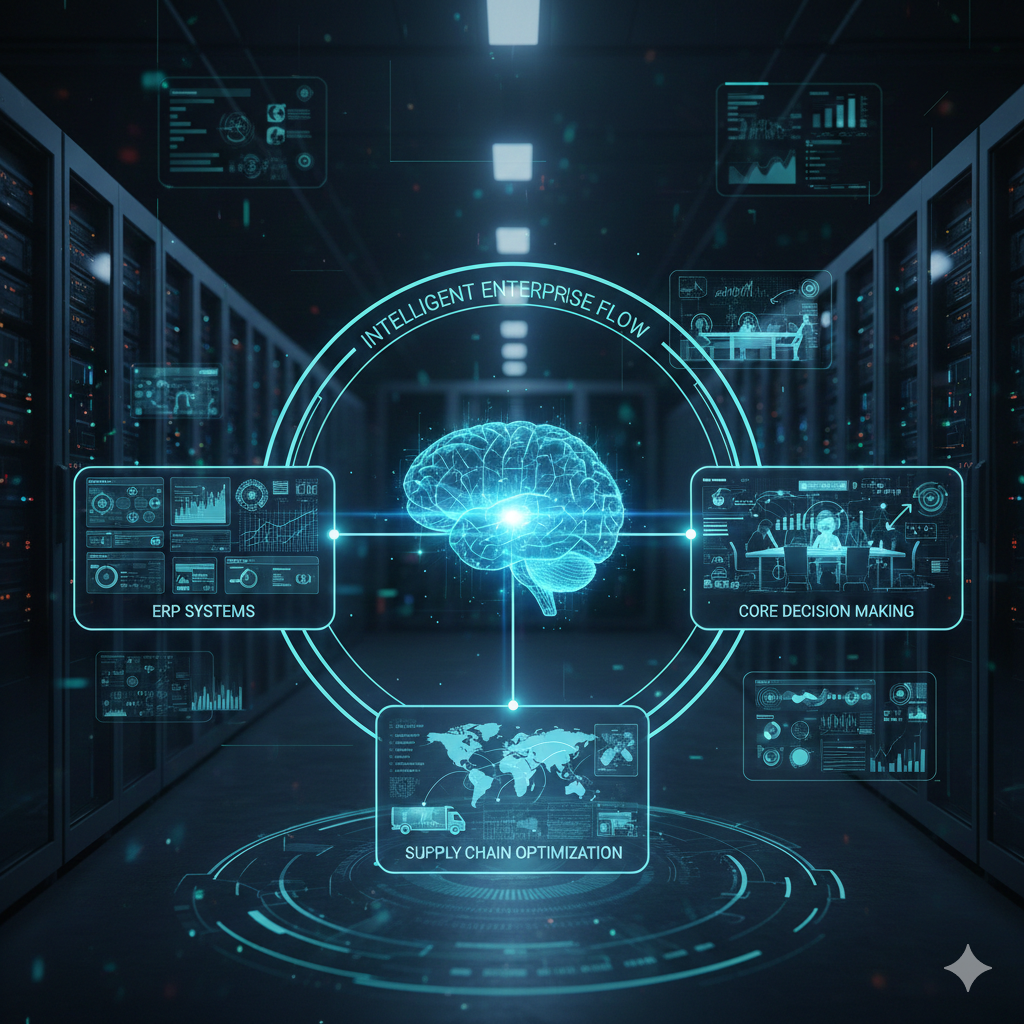 告别“试验田”：当大模型真正嵌入 ERP、供应链与核心决策流 | AICon