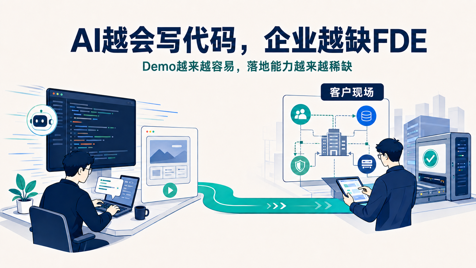 為何 AI Demo 能跑卻無法落地