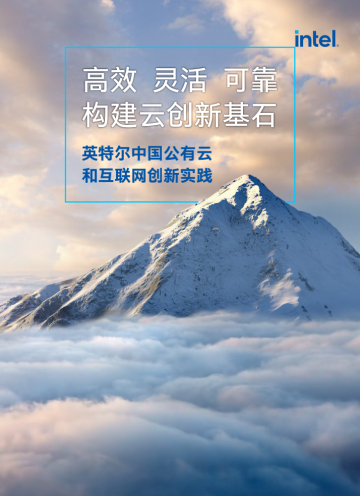 《英特尔中国公有云和互联网创新实践》
