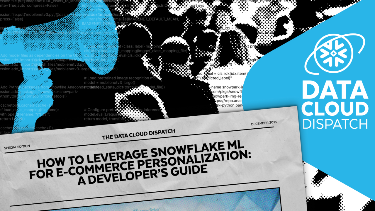 如何利用 Snowflake ML 实现电商个性化 ｜ 技术实践