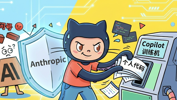 用得越多、失业越快？GitHub 大改 Copilot 规则：默认拿个人代码训练 AI，还搬出 Anthropic 挡枪！